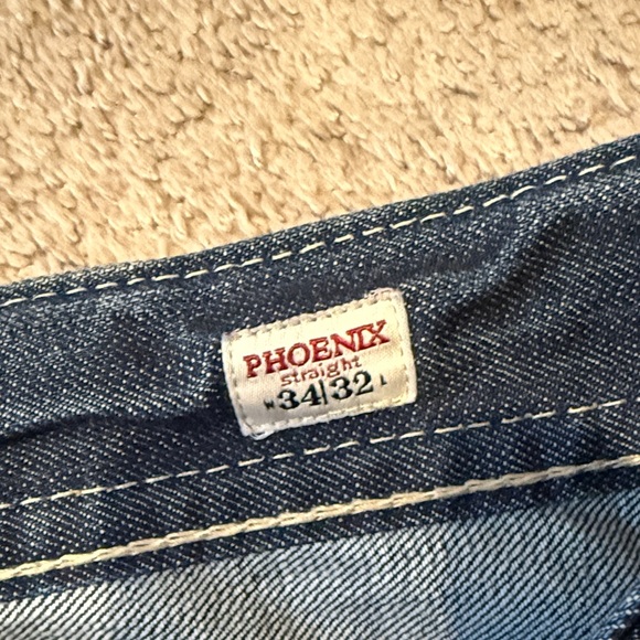 Classic Blue Straight-Leg Jeans - Picture 3 of 4